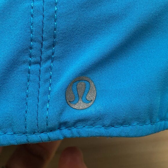 Lululemon Cobalt Blue Baseball Cap w/ Reflective Tape - Picture 5 of 14